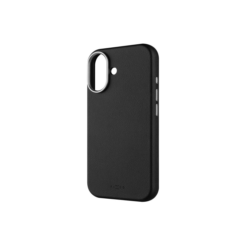 Fixed MagLeather | Back cover | Apple | iPhone 17 | Leather | Black