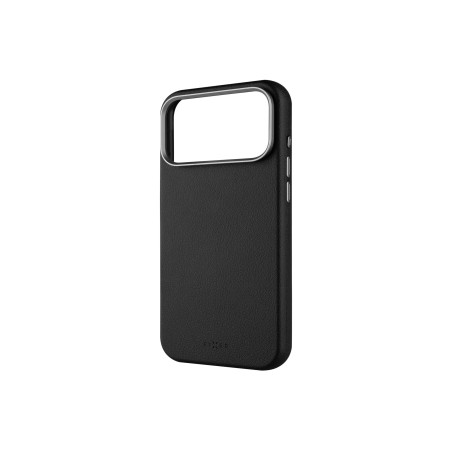 Fixed MagLeather | Back cover | Apple | iPhone 17 Pro Max | Leather | Black | MagSafe