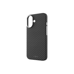 Fixed Back cover | Apple | iPhone 17 | Aramid fibers | Black | MagVelar with MagSafe