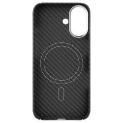 Fixed Back cover | Apple | iPhone 17 | Aramid fibers | Black | MagVelar with MagSafe