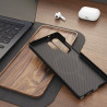 Fixed Back cover | Apple | iPhone 17 | Aramid fibers | Black | MagVelar with MagSafe