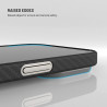 Fixed Back cover | Apple | iPhone 17 | Aramid fibers | Black | MagVelar with MagSafe