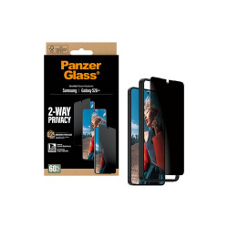 PanzerGlass 2-Way Privacy Screen Protector Samsung New Galaxy S26 Plus | Ultra-Wide Fit w. EasyAligner | PanzerGlass