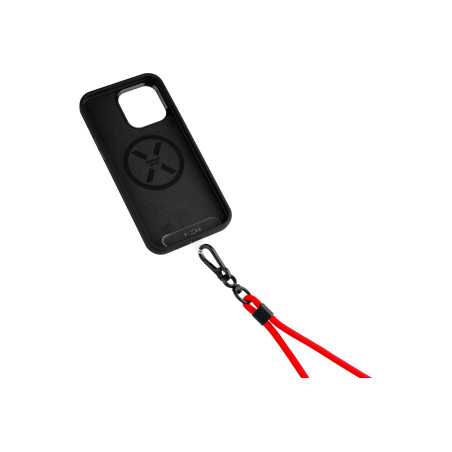 Fixed Universal Lanyard for Mobile Phones | Red