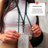 Fixed Universal Lanyard for Mobile Phones | Gray