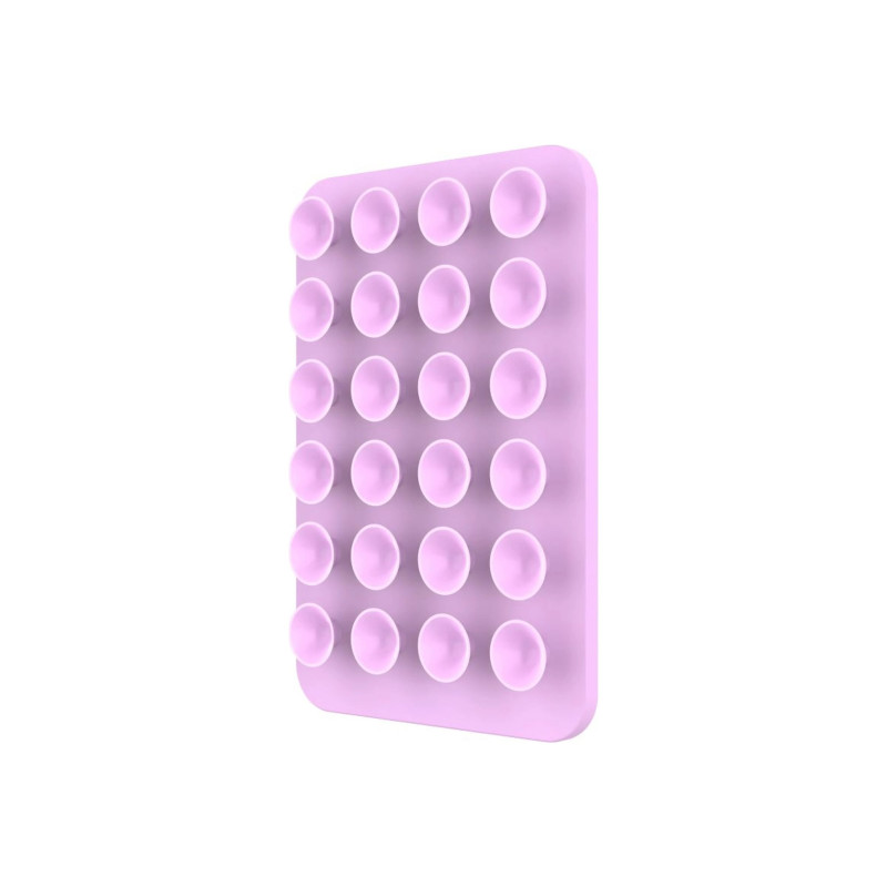Fixed MagMate | Suction cup mount | Pink | Liquid Silicone