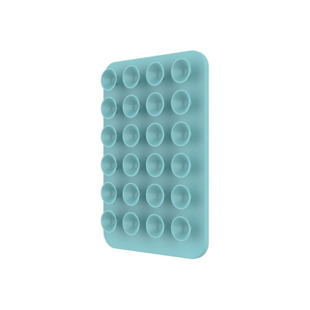 Fixed MagMate | Suction cup mount | Turquise | Liquid Silicone