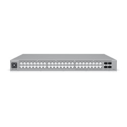 Ubiquiti | USW-Pro-Max-48-PoE | Etherlighting switch with 2.5 GbE and PoE++ output | Rack-mountable | Managed L3 | Power supply 