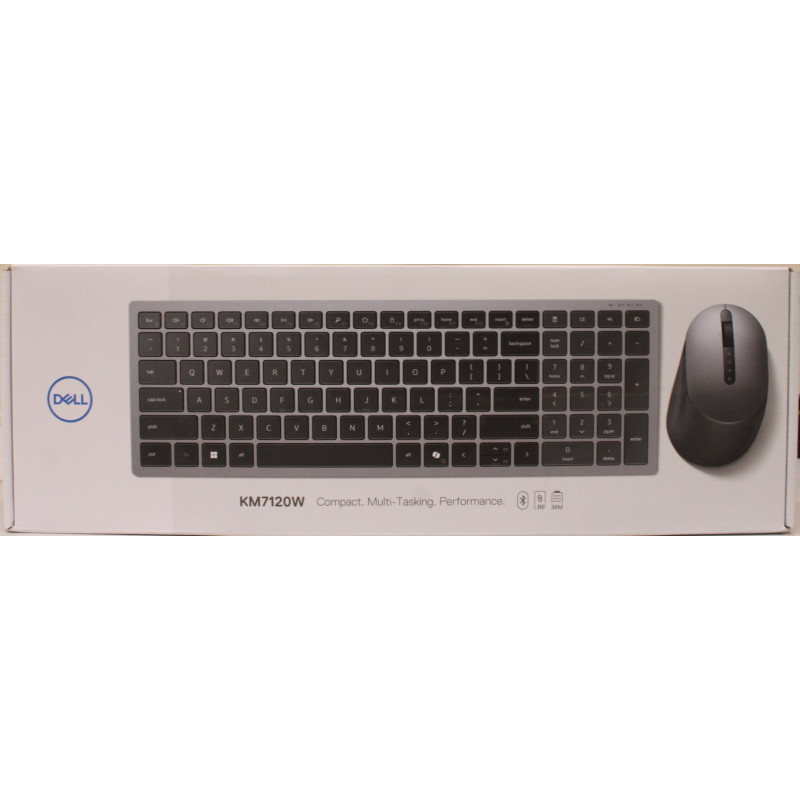 SALE OUT. Dell | Keyboard and Mouse | KM7120W | Keyboard and Mouse Set | Wireless | Mouse included | Batteries included | Blueto