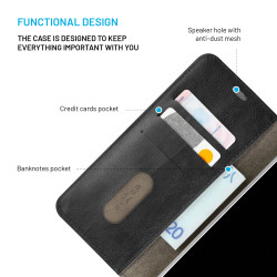 Fixed Opus | Book Case | Xiaomi | Redmi Note 15 Pro 4G | Synthetic leather | Black