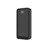 Fixed Power Bank Zen2 20 with LCD Display and PD 20W Output | 20000 mAh | Black