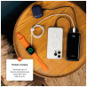 Fixed Power Bank Zen2 20 with LCD Display and PD 20W Output | 20000 mAh | Black