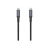 Fixed Braided Cable USB-C/USB-C, 2m, USB4 gen2 20Gbps, 4K 60Hz, 240W | FIXDBP-CC2-GR