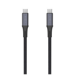 Fixed Braided Cable USB-C/USB-C, 2m, USB4 gen2 20Gbps, 4K 60Hz, 240W | FIXDBP-CC2-GR