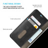 Fixed Opus | Back cover | Honor | Magic 8 Pro 5G | Synthetic leather | Black