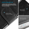 Fixed Opus | Back cover | Honor | Magic 8 Pro 5G | Synthetic leather | Black
