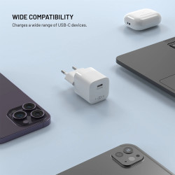 Fixed Mini USB-C GaN Charger 30W
