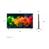 LG QNED 4K evo AI Mini LED TV | 75QNED8EB3A | 75 | Smart TV | webOS | UHD | Black