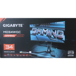 SALE OUT. GIGABYTE MONITOR 34" MO34WQC EK | SALE OUT. SALE OUT. MO34WQC EK1 | 34 " | OLED | WQHD | 175 Hz | 0.03 ms | 3440 x 144