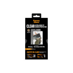 PanzerGlass Screen Protector Samsung New Galaxy S26 Ultra | Ultra-Wide Fit w. FASTFIT IN-A-BOX | PanzerGlass
