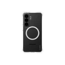 CARE by PanzerGlass Samba Case Transparent w. White Qi Samsung New Galaxy S26 Plus | PanzerGlass