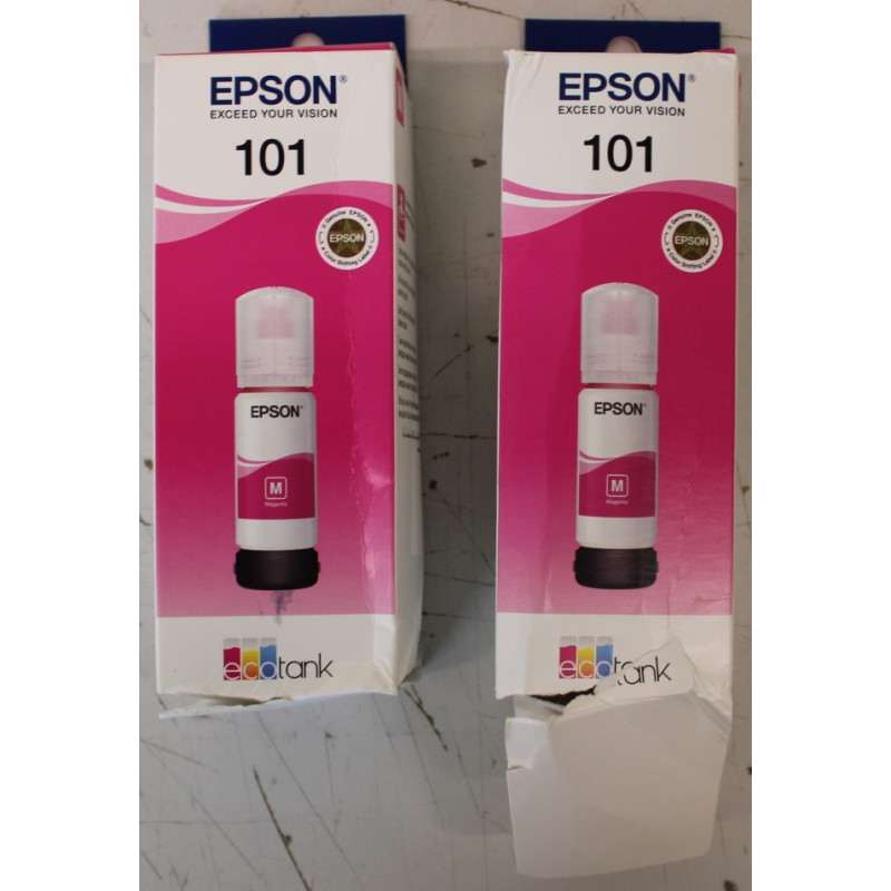 SALE OUT. Epson 101 EcoTank MA Ink Bottle | SALE OUT. | Epson 101 EcoTank MA | Ink Bottle | Magenta | DAMAGED PACKAGING