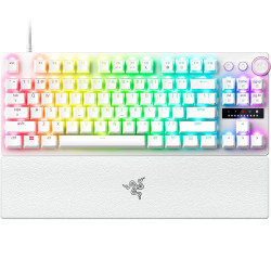 Razer Huntsman V3 Pro Tenkeyless | Gaming Keyboard | Wired | US | Razer Analog Optical Switch Gen-2 | White