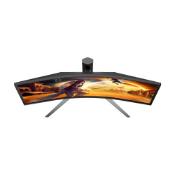 AOC CU34G4CA | 34 " | Fast VA | WQHD | 21:9 | 180 Hz | 1 ms | 3440 x 1440 pixels | 450 cd/m | HDMI ports quantity 2 | Black