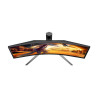 AOC CU34G4CA | 34 " | Fast VA | WQHD | 21:9 | 180 Hz | 1 ms | 3440 x 1440 pixels | 450 cd/m | HDMI ports quantity 2 | Black