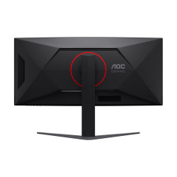 AOC CU34G4CA | 34 " | Fast VA | WQHD | 21:9 | 180 Hz | 1 ms | 3440 x 1440 pixels | 450 cd/m | HDMI ports quantity 2 | Black