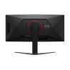 AOC CU34G4CA | 34 " | Fast VA | WQHD | 21:9 | 180 Hz | 1 ms | 3440 x 1440 pixels | 450 cd/m | HDMI ports quantity 2 | Black
