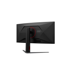AOC CU34G4CA | 34 " | Fast VA | WQHD | 21:9 | 180 Hz | 1 ms | 3440 x 1440 pixels | 450 cd/m | HDMI ports quantity 2 | Black