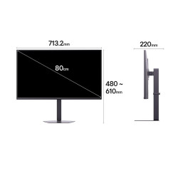 LG 32G620B-B UltraGear | 32 " | IPS | QHD | 16:9 | 200 Hz | 1 ms | 2560 x 1440 pixels | 300 cd/m | HDMI ports quantity 2