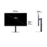 LG 32G620B-B UltraGear | 32 " | IPS | QHD | 16:9 | 200 Hz | 1 ms | 2560 x 1440 pixels | 300 cd/m | HDMI ports quantity 2