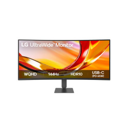 LG 34U640B-B UltraWide | 34 " | VA | WQHD | 21:9 | 144 Hz | 5 ms | 3440 x 1440 pixels | 300 cd/m | HDMI ports quantity 2