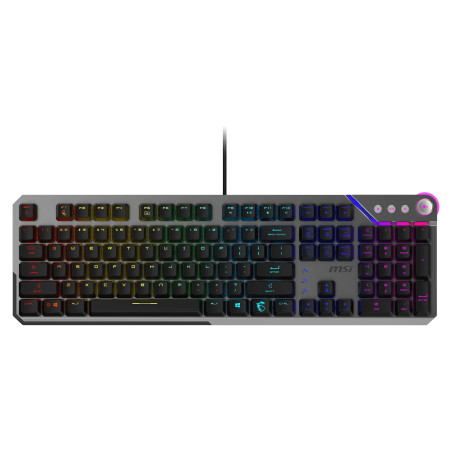MSI STRIKE 600 V2 SILENT | Gaming keyboard | Wired | US | Mechanical - Silent