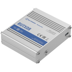 Teltonika | Industrial Router | RUTX08 | No Wi-Fi | 10/100/1000 Mbit/s | Ethernet LAN (RJ-45) ports 4 | Mesh Support No | MU-MiM
