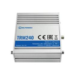 Teltonika | LTE Modem | TRM240 | No Wi-Fi | Mesh Support No | MU-MiMO No | 2G/3G | Antenna type 1xSMA for LTE | 1 x microUSB