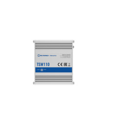 Teltonika | Switch | TSW110 | Unmanaged | Gigabit Ethernet (copper) ports quantity 5 | 10 Gbps (RJ-45) ports quantity 0 | SFP po