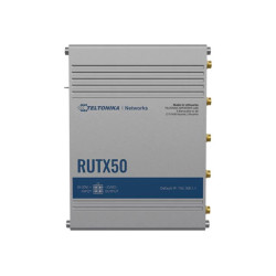 Teltonika | INDUSTRIAL 5G ROUTER | RUTX50 | 802.11ac | 867 Mbit/s | 10/100/1000 Mbps Mbit/s | Ethernet LAN (RJ-45) ports 5 | Mes
