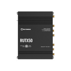 Teltonika | INDUSTRIAL 5G ROUTER | RUTX50 | 802.11ac | 867 Mbit/s | 10/100/1000 Mbps Mbit/s | Ethernet LAN (RJ-45) ports 5 | Mes