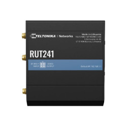 Teltonika | LTE Router | RUT241 | 802.11n | 10/100 Mbit/s | Ethernet LAN (RJ-45) ports 1 | Mesh Support No | MU-MiMO No | 2G/3G/