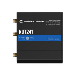 Teltonika | LTE Router | RUT241 | 802.11n | 10/100 Mbit/s | Ethernet LAN (RJ-45) ports 1 | Mesh Support No | MU-MiMO No | 2G/3G/