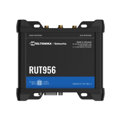 Teltonika | Industrial Router | RUT956 | 802.11n | 10/100 Mbit/s | Ethernet LAN (RJ-45) ports 4 | Mesh Support No | MU-MiMO No |