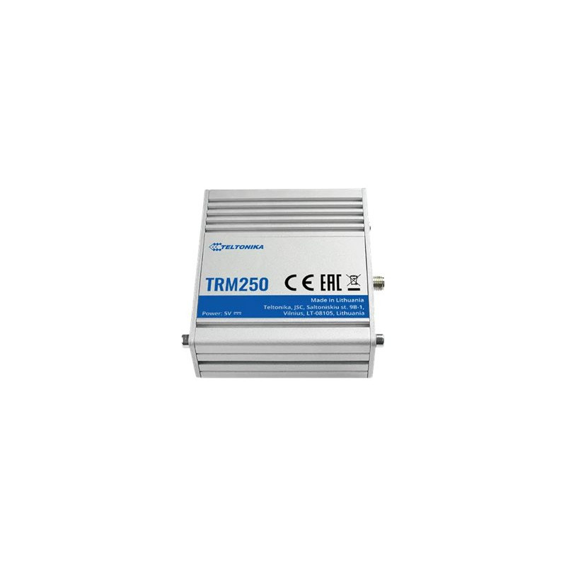 Teltonika | LTE Cat-M1/NB-IoT Modem | TRM250 | Ethernet LAN (RJ-45) ports 0 | Mesh Support No | MU-MiMO No | 4G | Antenna type E