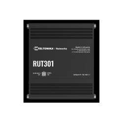Teltonika | Ethernet Router | RUT301 | No Wi-Fi | 10/100 Mbit/s | Ethernet LAN (RJ-45) ports 5 | Mesh Support No | MU-MiMO No | 