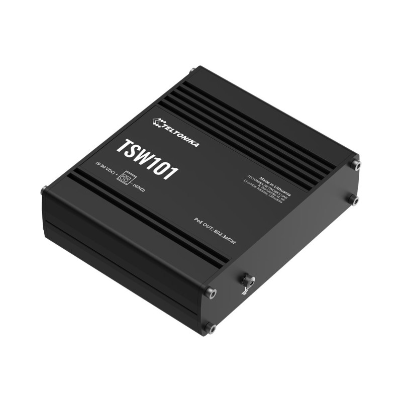 Teltonika | Automotive Switch, 5 ports | TSW101 | Unmanaged | Wall-mountable