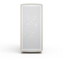 Fractal Design Case | Summit | ATX | Chalk White TG Clear Tint