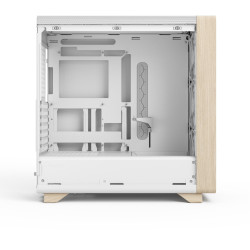 Fractal Design Case | Summit | ATX | Chalk White TG Clear Tint