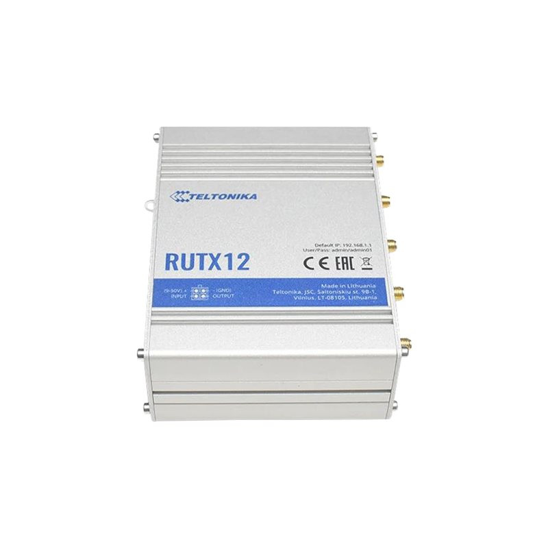 Teltonika RUTX122 Dual LTE Cat 6 Router (RUTX12200000)